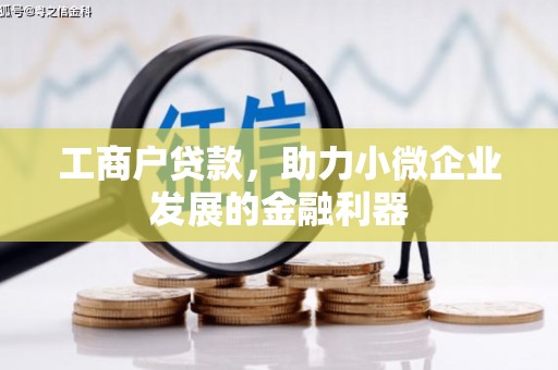 和政工商户贷款，助力小微企业发展的金融利器